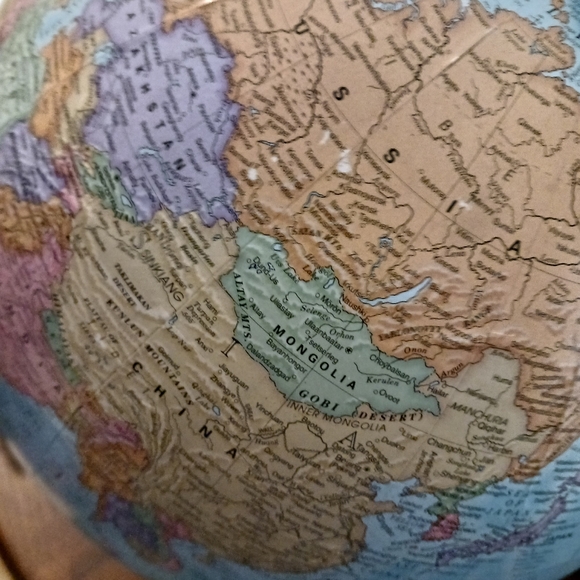 🌎Vintage Cram's Universal Terrestrial 🌎Large 16"×13"Globe,Nice Gift Item.🌎 - Picture 7 of 16